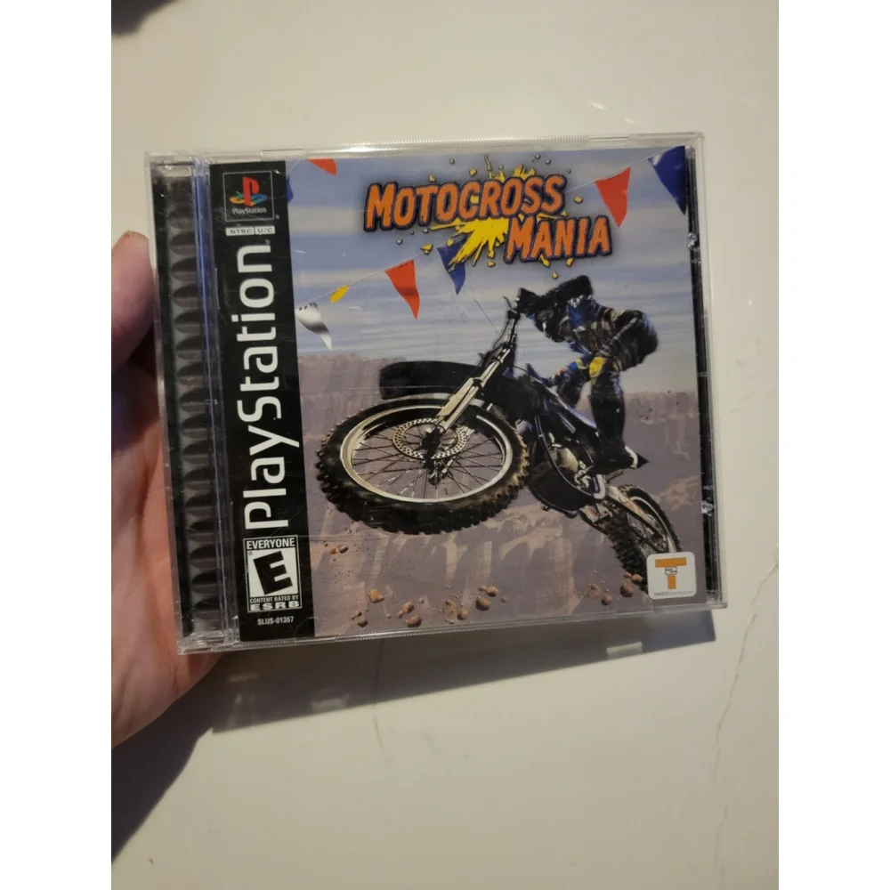 Motocross Mania (Sony PlayStation 1, 2001) PS1 COMPLETE EUC